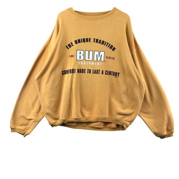 Vintage BUM Equipment 1993 Crewneck Sweatshirt Mens size XL - Picture 1 of 11